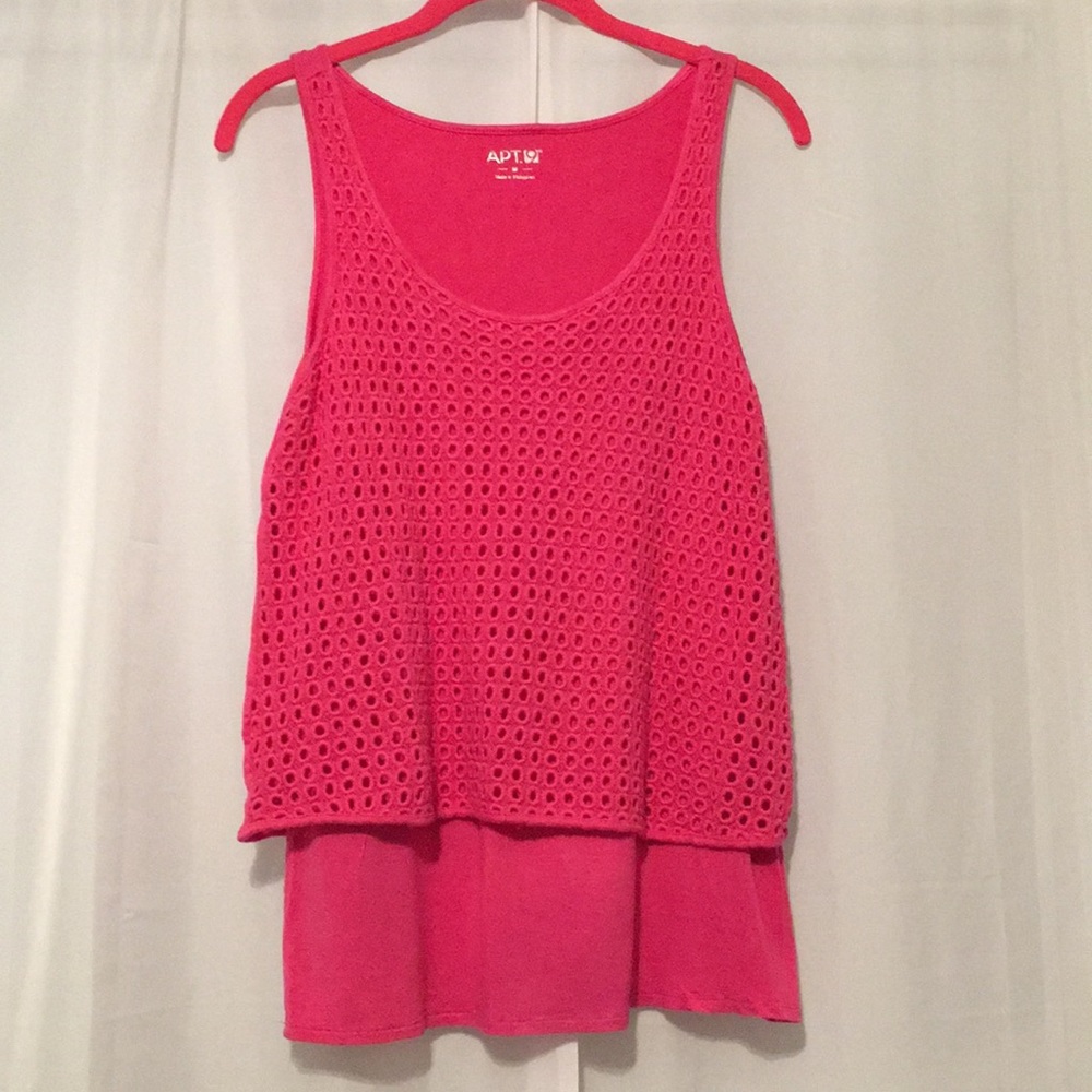 Pink tank